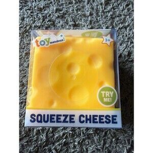 Squeeze Cheese 🧀 Squishy  Toymendous Sensory  Viral TikTok Toy Hard To Find NEW